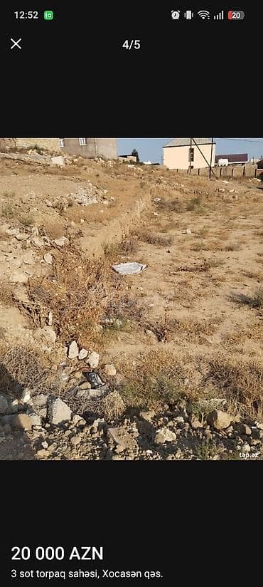 sarayda torpaq: 3 sot, Tikinti — 2