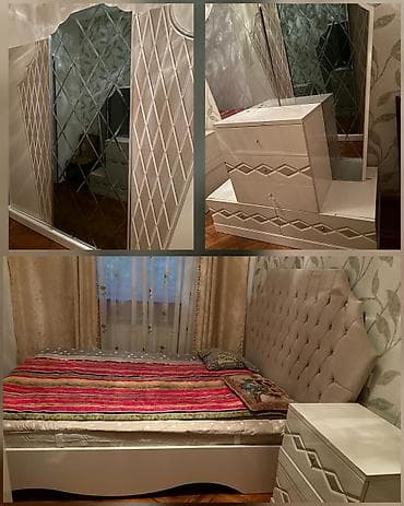 İkinəfərlik çarpayı, Termo, Dolab, 2 tumba, İşlənmiş