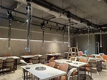 Restoran, kafe avadanlığı: Havalandırma Sistemlərinin Hazırlanması və Quraşdırılması Hər dizayn — 7