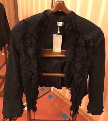 Svitşotlar: Пиджак /куртка джинс черный спорт/классика имеются кружева — 3