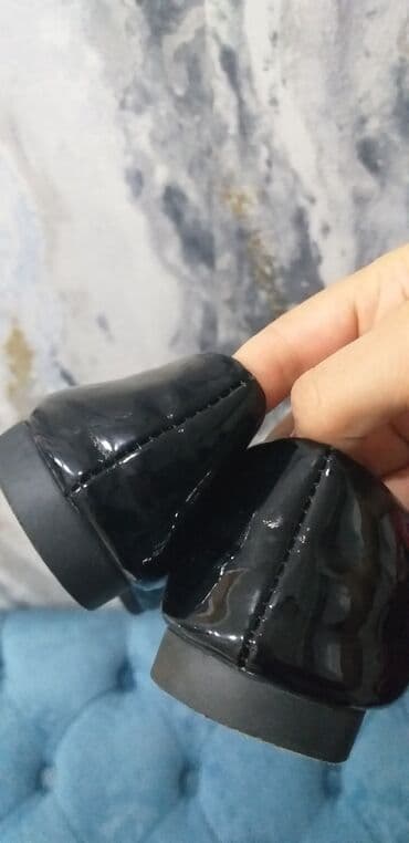 qızılı ayaqqabı: Baletkalar, Ölçü: 39, rəng - Qara, Yeni — 3