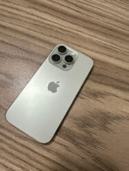 IPhone 15 Pro, 128 GB, Natural Titanium, Barmaq izi, Simsiz şarj, Face ID