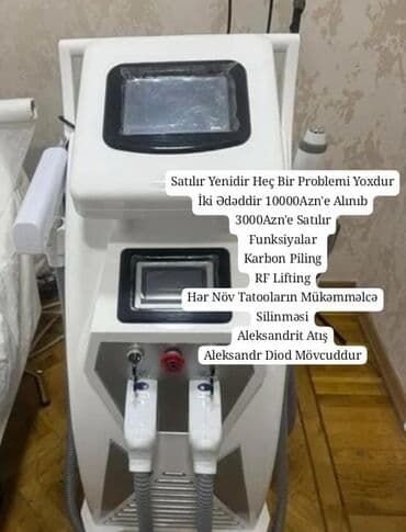 массажный аппарат для шеи: Epilyasiya üçün, IPL-lazer, Təlim keçirilir — 1