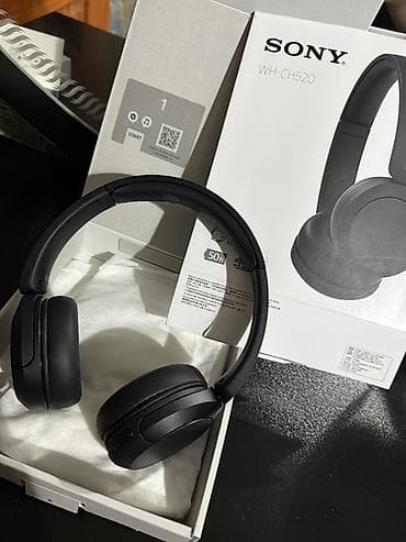 Simsiz (Bluetooth) Qulaqcıqlar, Sony, rəng - Qara