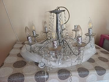 it sekilleri: Çılçıraq, 8 lampa, Metal — 3
