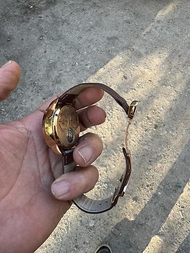 Şəxsi əşyalar: Qol saatı, rəng - Qızılı — 4