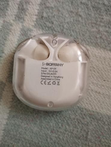 gizli qulaqlıq: İşlənmiş Simsiz (Bluetooth) Qulaqcıqlar, rəng - Ağ — 2
