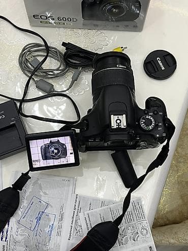 tv android box: Canon eos 600d. Vəzyəti əladır. Şəxsi istifadə üçün istifadə olunub — 4