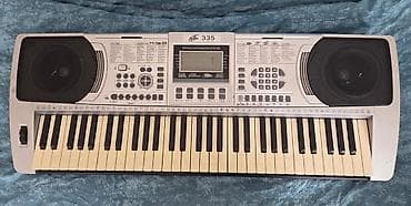 çanta: Elektron klaviatura – Golden Cup 335 - 61 klaviş (pianino ölçülü) - — 1