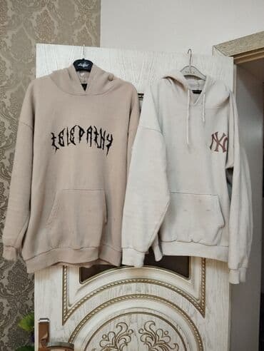 qırmızı kişi sviterləri: Kapişonka 42 razmer — 7