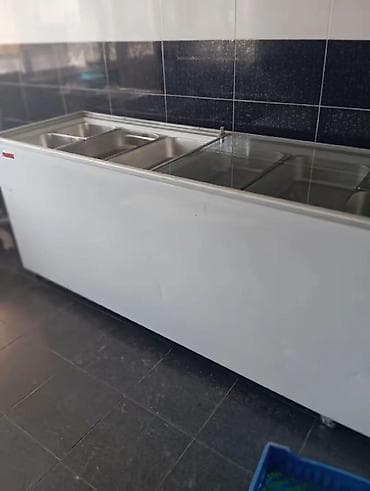 Промышленные морозильники: Soyuducu vitrin – qastronom/sərinləşdirici məhsullar üçün - Tip — 6