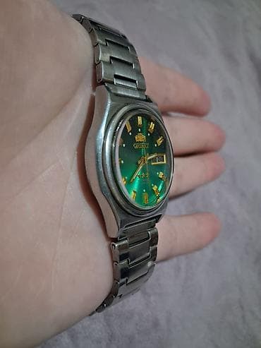 telefon qol saatlari: Orient ⭐️⭐️⭐️ Mexanika avtomatik Sferblat rengi yaşıl Mexanizmi 469 — 3