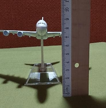 maket: Təyyarə France A380 model təyyarə maket. Metro stansiyalarının — 9