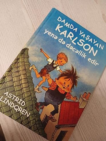 Məhsul: Kitab – “Damda yaşayan Karlson yenə də dəcəllik edir” Müəllif