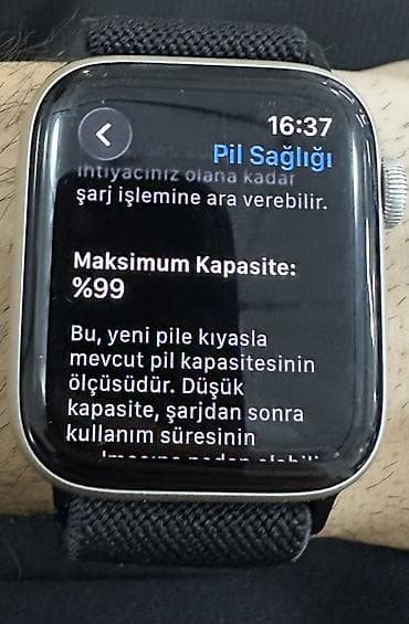 Аксессуары: - Model: Apple Watch SE - watchOS versiyası: 26.5 ZARETKA KAROPKA ve — 3