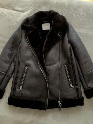 dəri jaket: Dəri kurtka, Stradivarius, XS, One size — 1