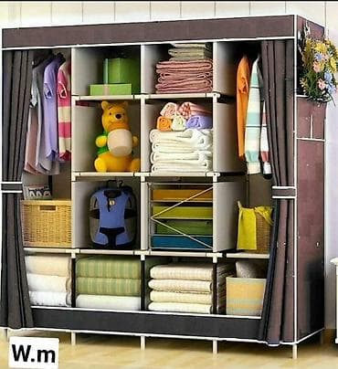 Yeni modell cox reflli Boyuk olcullu paltar qardirobu. Olcusu