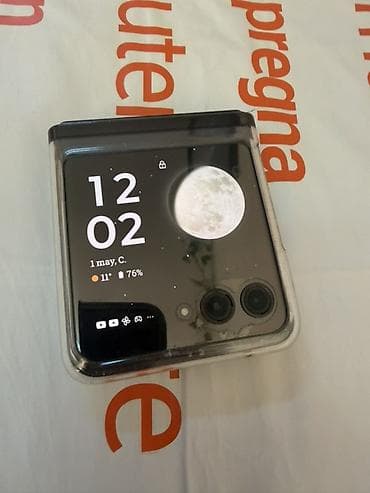 simsiz adapter: Motorola Razr 40 Ultra, rəng - Qara, Qırıq — 7
