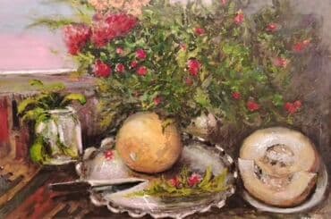 nar şəkli: Rəssamlıq əsərləri dəsti – yağlı boya tablolar - Mövzu və üslub — 9