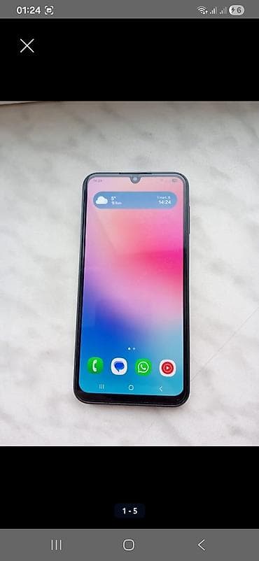 Samsung Galaxy A24 4G, 128 GB, rəng - Qara, İki sim kartlı