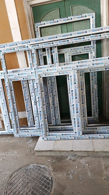 iwlenmiw plastik pencereler: Plastik pencereler kavadrati 55 manat istenilen olcude sifariw vere — 18