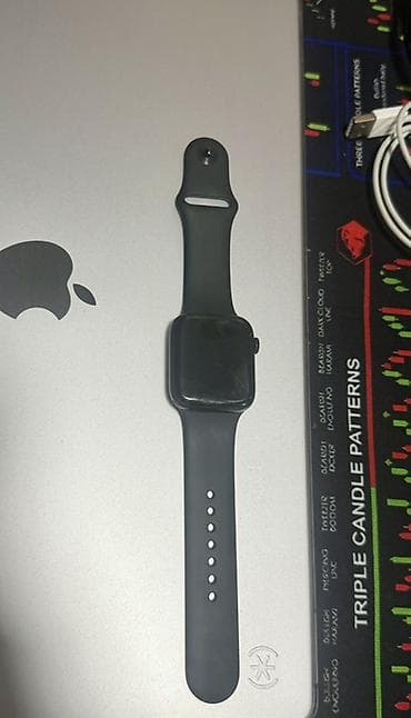 Женская обувь: Смарт часы, Apple, Сенсорный экран, цвет - Серый — 2