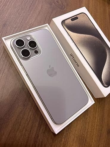 IPhone 15 Pro, Natural Titanium, Face ID — 4
