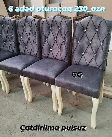 складные стулья: Sifarişlə 6 ədəd stul 230_azn.Rəng seçimi var.Elde varolmayanda — 3