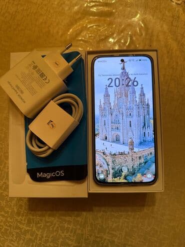 xacmaz telefonlar: Honor 400 Lite, rəng - Ağ, Face ID — 1