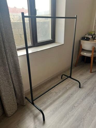 lazer otagi arenda: Ölçü texmini Hündürlük 134 Eni 103 Metall paltar asılqanı/rax - — 7