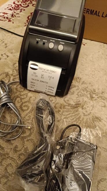 tərəzi qiyməti: Barkod tərəzisi, 1000 kq, Zəmanətlə — 9