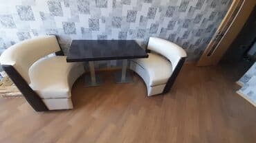 metbex ucun divan: Türkiyə istehsalı olan mətbəx masa ve üstü deri divanlardı heç bir — 2