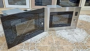 Mikrodalğalı soba Silver, Quraşdırılan, Mikrodalğalar ilə, rəng - Boz, Yeni — 4