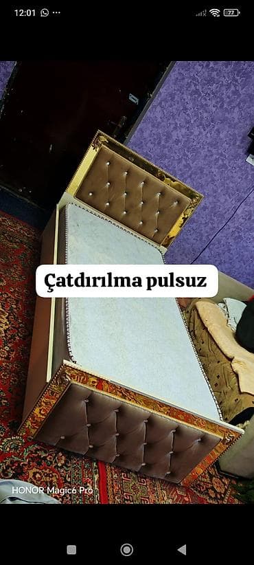 Yeni, Təknəfərlik çarpayı, Siyirməsiz lalafo.az -da Yeni, Təknəfərlik çarpayı, Siyirməsiz