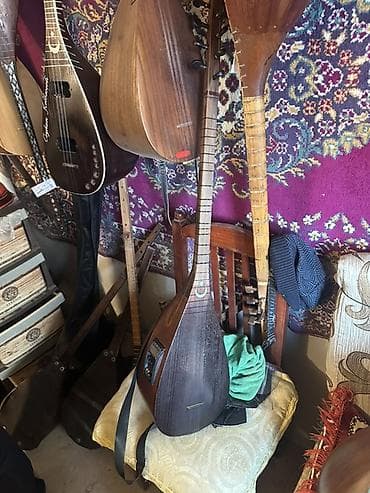 Gitaralar: Elektro-çılqılı saz - Korpus: ağacdan hazırlanmış, tünd rəngli, yan — 6