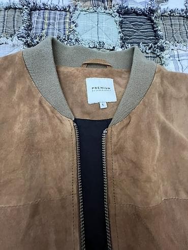 Личные вещи: Мужская куртка, Бомбер, Осенняя, L — 3