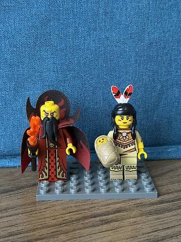 heyvan oyuncaqları: LEGO minifiqur kolleksiyası – müxtəlif temalar və aksesuarlarla — 2