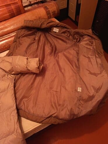 qısa qadın gödəkçələri: Qadın puffer gödəkçə - Rəng: Açıq bej - Dizayn: Kvadrat tikişli — 3