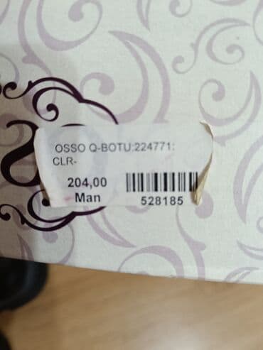 ağ rezin çəkmələr: Ölçü: 40, rəng - Qara, Yeni — 5