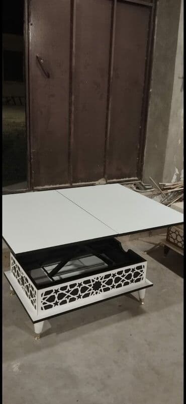 transformer jurnal masası: Jurnal masası, Yeni, Açılan, Laminat, Dördbucaq masa — 2