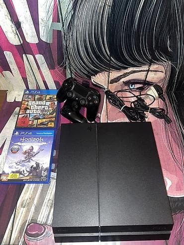 video reqstrator: PlayStation 4 Fat 500GB İdeal vəziyyətdədir, açılmayıb, ustada — 2