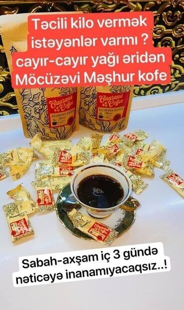 qehve: 0506583385 watcapla elaqe saxla 1saata unvanda.Baki seheri.Məhsul:Slim — 1