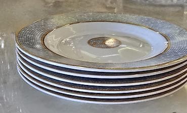 ps servis: Nahar dəsti, rəng - Ağ, Farfor, 6 nəfərlik — 2