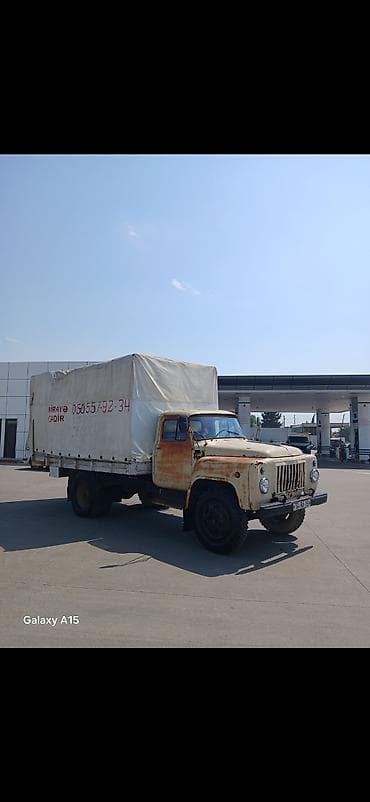 astra al: Yük maşını – tentli platforma - Marka/model: GAZ-53 (klassik ön — 8