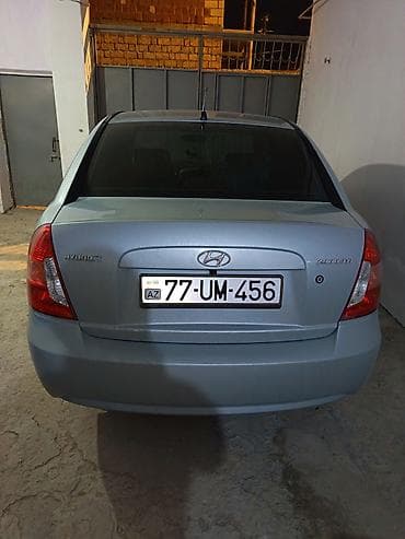 Su nəqliyyatı: Hyundai Accent: 1.4 l | 2007 il Sedan — 2