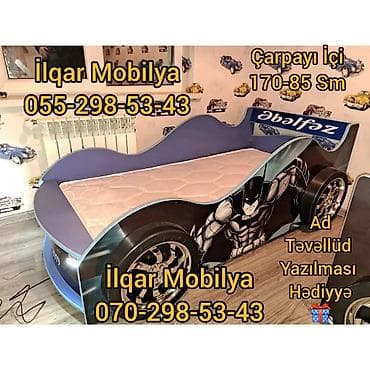 tek çarpayi: Yeni, Sifariş ilə, Maşın-çarpayı, Matrassız, Siyirməsiz — 1