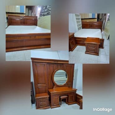 Другая мебель для дома: Двуспальная кровать, Шкаф, Трюмо, Тумба, Б/у — 1