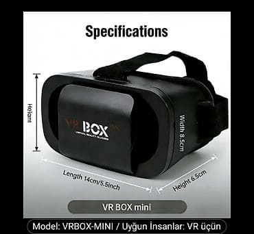 VR BOX Mini – Virtual Reallıq Eynəyi - Model: VRBOX-MINI - Kiçik