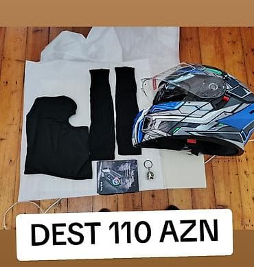 Motosikletçi dəsti – 110 AZN Dəst tərkibi: - Tam üzlü kaskalar — 1