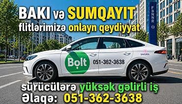 Taksi sürücüsü tələb olunur, Nəqliyyat təmin edilir, Həftəlik ödəniş, 1-2 illik təcrübə